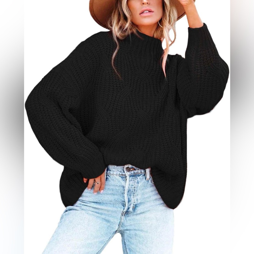 -NWT BWQ Women's Oversized Sweatshirt - Size: 2XL